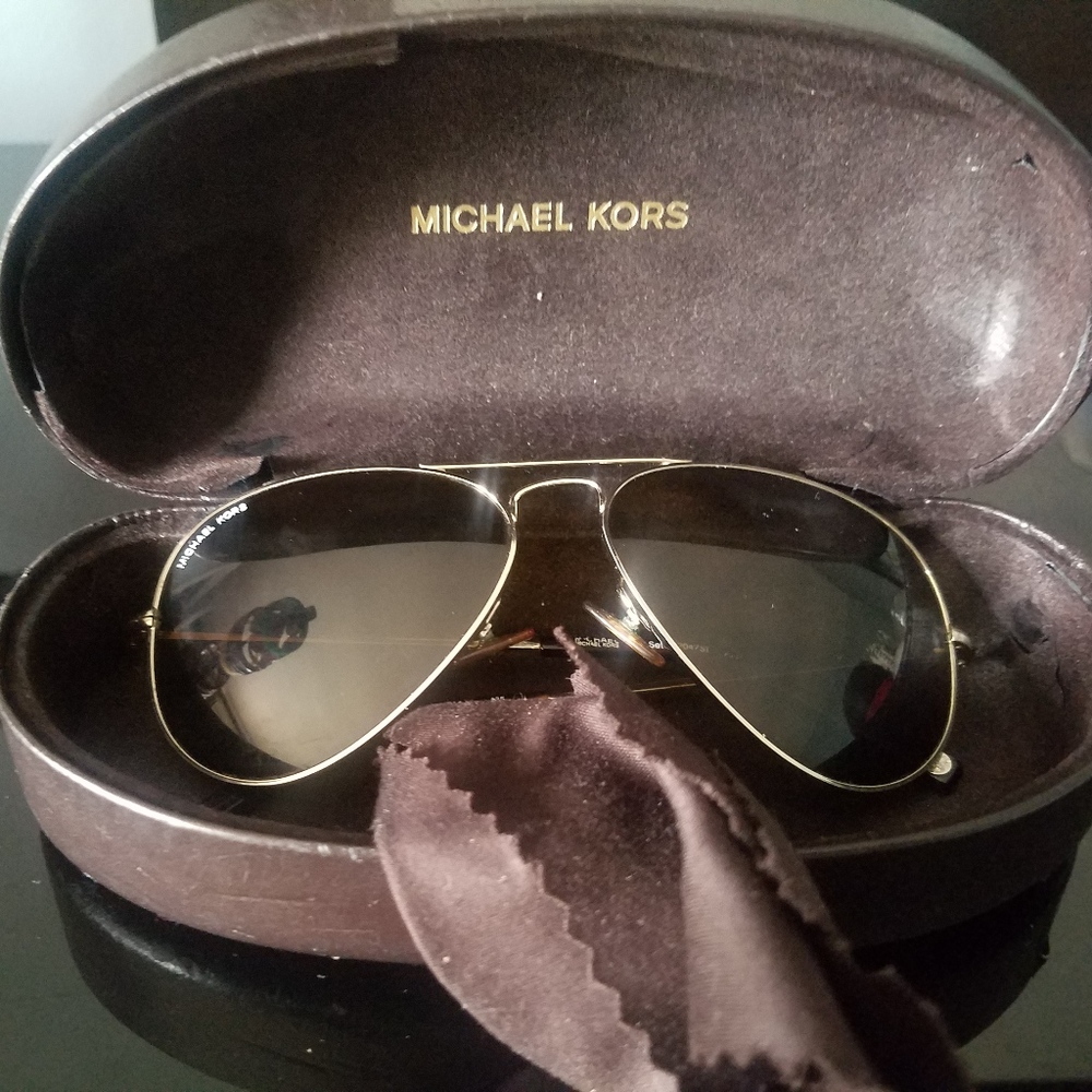 Michael Kors Jet Set Aviator Sunglasses